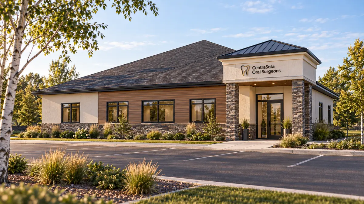 Rendering of the Centrasota Oral Surgeons clinic in Willmar